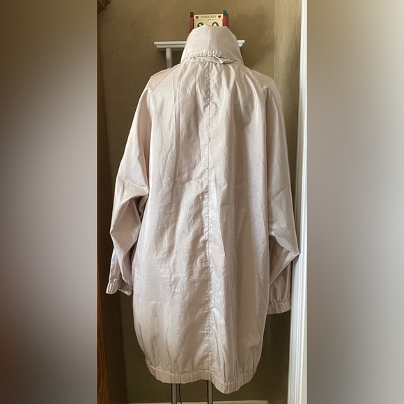 Alorna champagne beige hooded coat lightweight Spring/ autumn women’s 9/10 - Picture 3 of 14